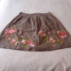 Floral skirt